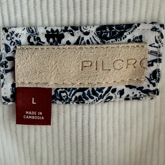 Anthropologie Pilcro Washed Corduroy Oversized Blazer Jacket - Picture 8 of 10